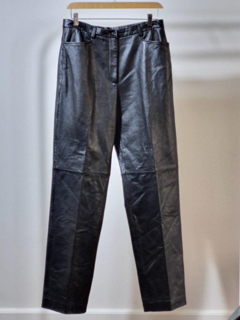 Jones New York Country women's genuine leather pants, size 10